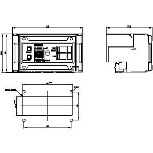 3UF8011-2AU00-0 - Unidade básica SIMOCODE M-CP MCC - SIEMENS - Imagem 4