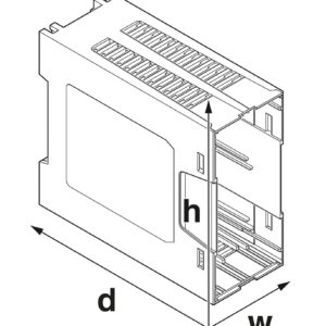 EH 52,5-B/ABS-PC GY7035 – Peça inferior da caixa – PHOENIX CONTACT – Uds./emb.: 10 unidade(s)