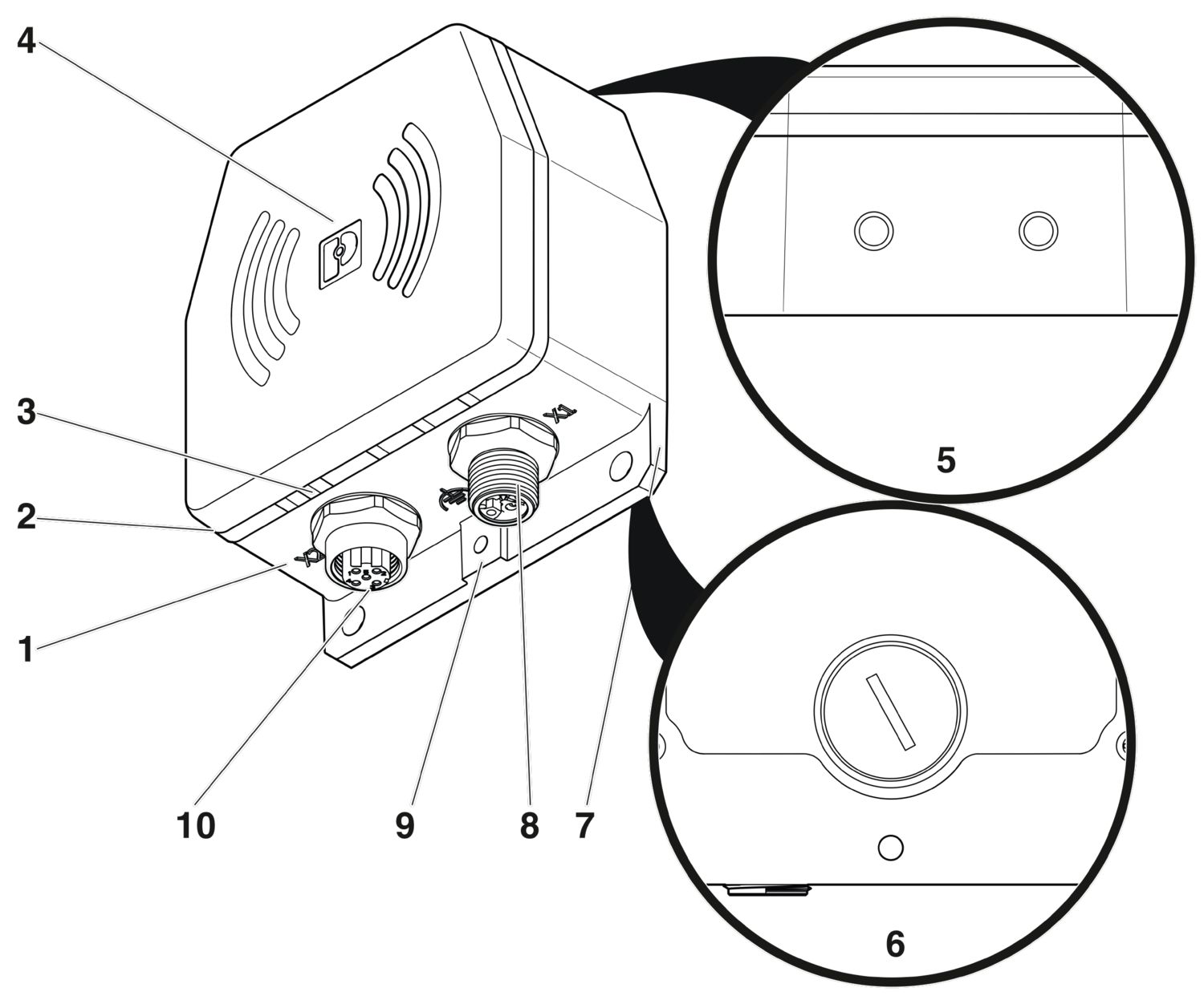 NEARFI PD 2A ETH B - Acoplador indutivo - PHOENIX CONTACT - Imagem 6