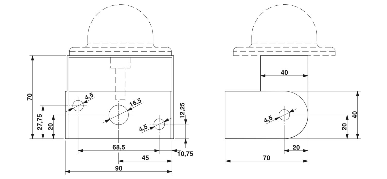 RAD-ANT-VAN-MKT - Material de montagem - PHOENIX CONTACT - Imagem 2