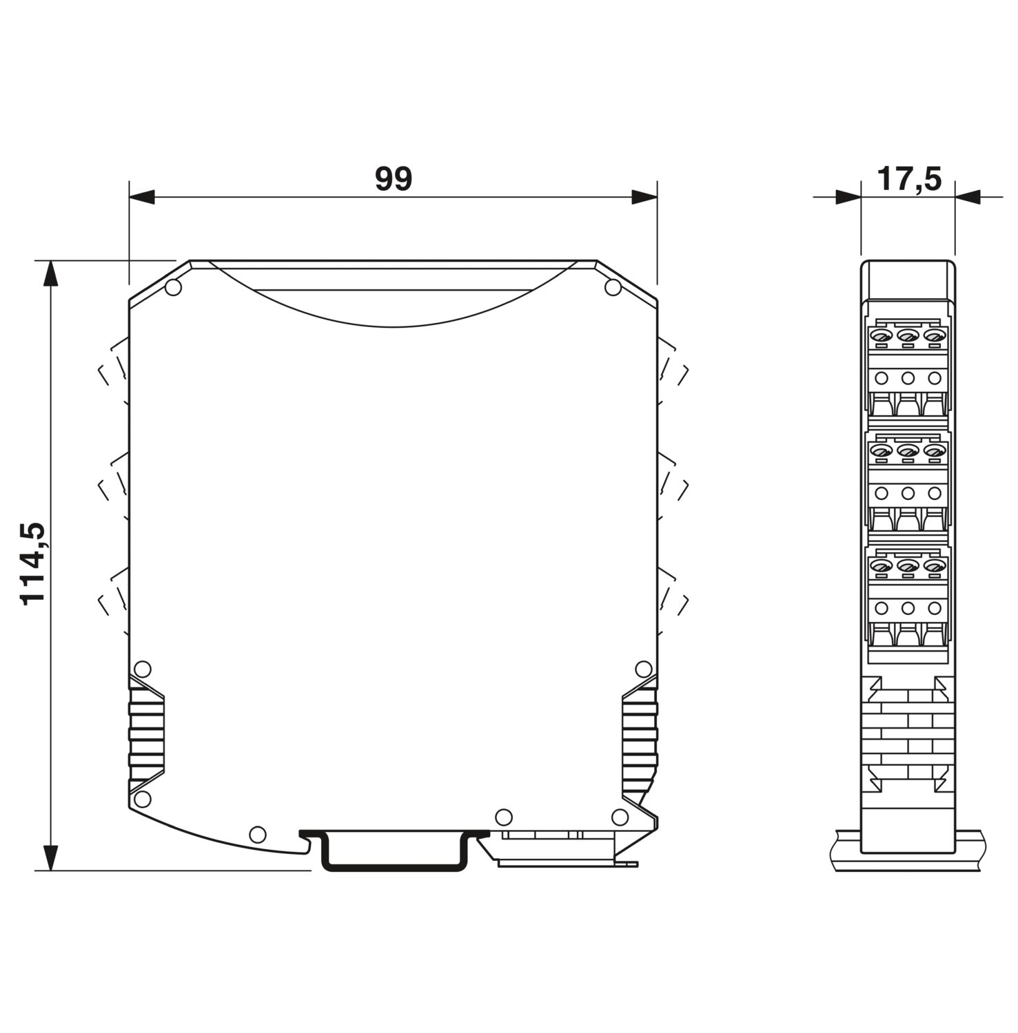 RAD-DI4-IFS - Módulo de expansão de I/O - PHOENIX CONTACT - Imagem 3