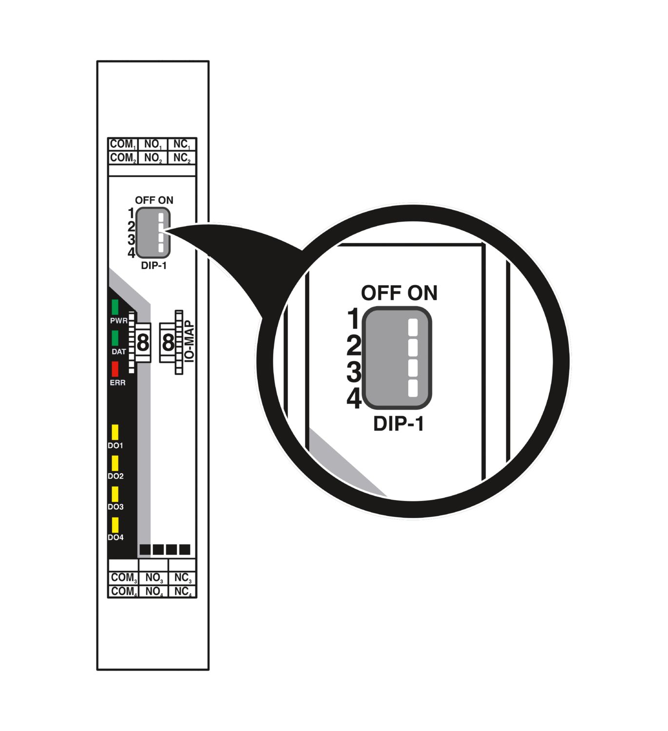 RAD-DOR4-IFS - Módulo de expansão de I/O - PHOENIX CONTACT - Imagem 8