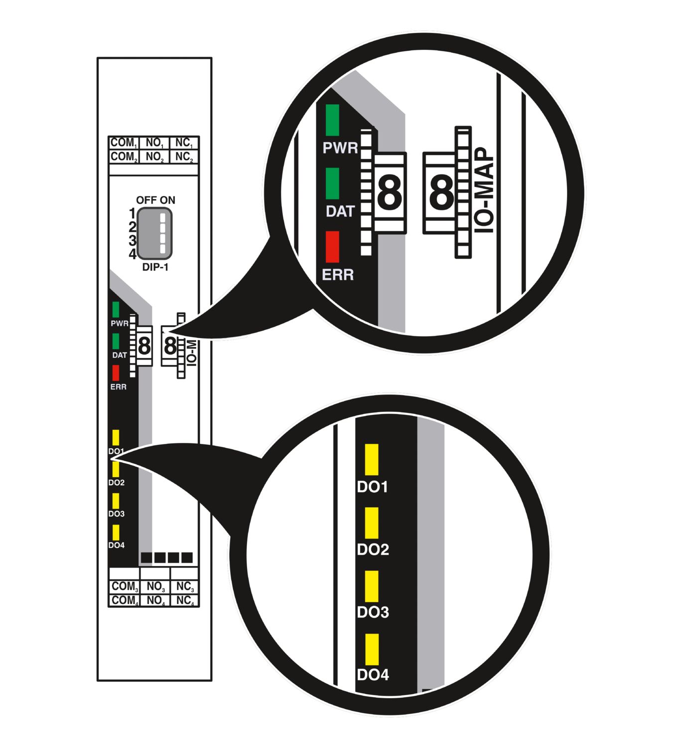 RAD-DOR4-IFS - Módulo de expansão de I/O - PHOENIX CONTACT - Imagem 10