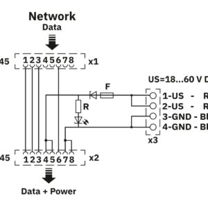 ETH POWER ADAPTER – Injetor – PHOENIX CONTAC