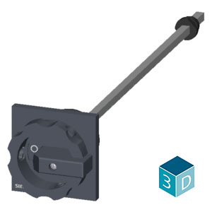 3KD9001-5 – PORTA-COUP. ROT. OPERAT. MECH. CINZA – SIEMENS