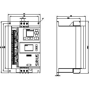3RW5516-3HA04 - Mola 3RW55 480V 32A 24V - SIEMENS - Imagem 3