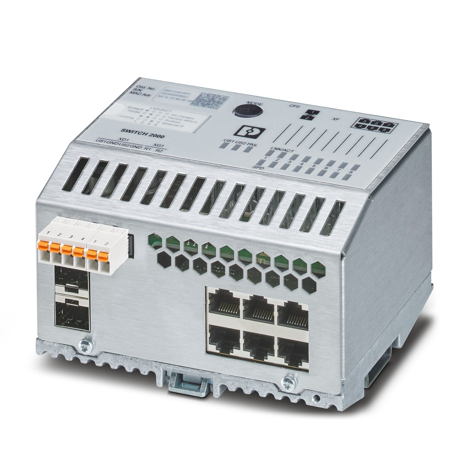 FL SWITCH 2506-2SFP - Industrial Ethernet Switch - PHOENIX CONTACT