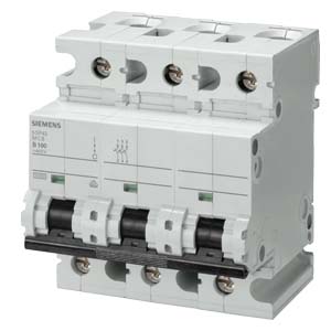 DISJUNTOR DIN 3P 100A C 400V 10KA – SIEMENS – 5SP4391-7