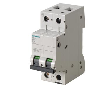 DISJUNTOR DIN 2P 3A C 400V – SIEMENS – 5SL6203-7MB