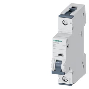 DISJUNTOR DIN 1P 32A C 400V 10KA – SIEMENS – 5SY4132-7