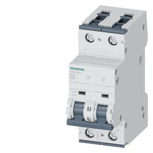 DISJUNTOR DIN 2P 10A C 400V 10KA – SIEMENS – 5SY5210-7