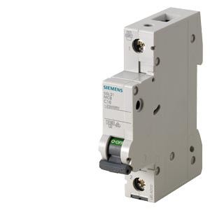DISJUNTOR DIN 1P 20A C 400V 4,5KA - SIEMENS - 5SL3120-7MB
